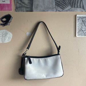 Black and White Nine West mini bag